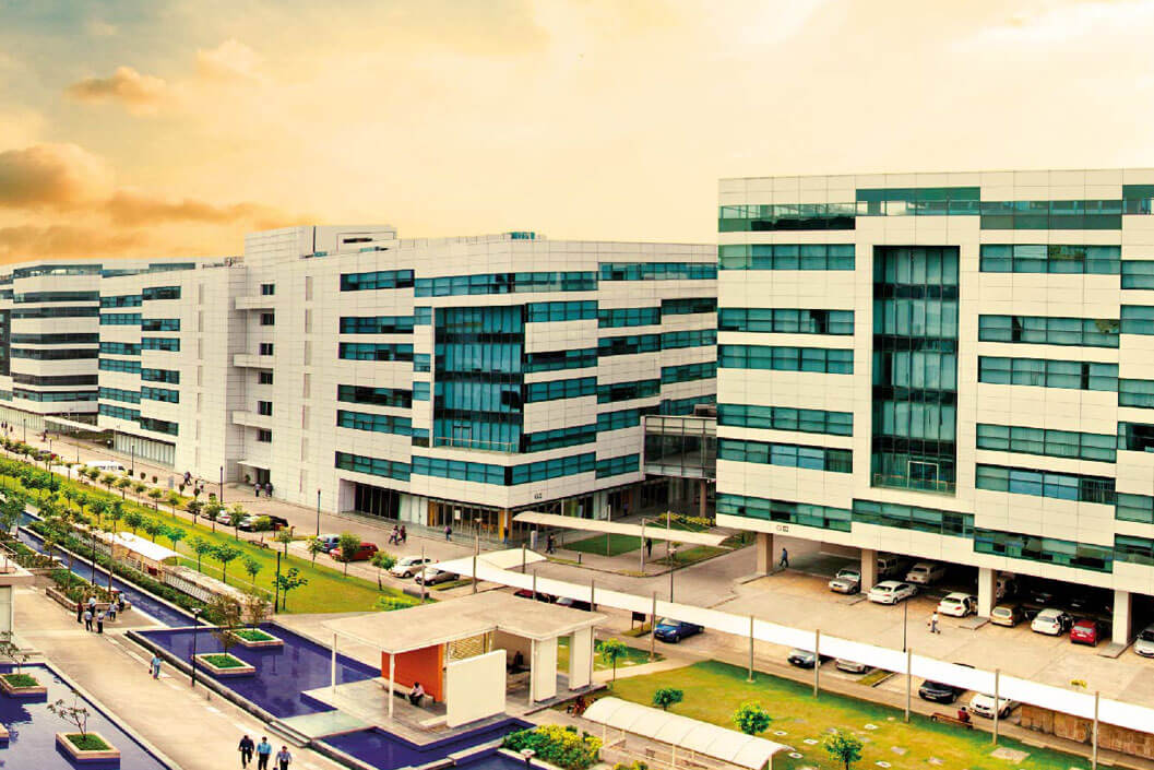 Encompassing view of Candor TechSpace campus at New Town Rajarhat Kolkata