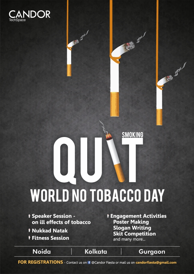 World No Tobacco Day Celebrated Across Candor TechSpace Campuses
