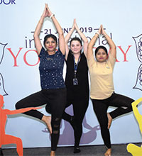 International Yoga Day Kolkata Campus - Candor TechSpace